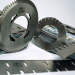 Afiação de faca circular com picote