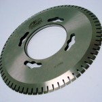 Afiar faca circular dentada