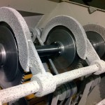 Afiação de faca circular dentada